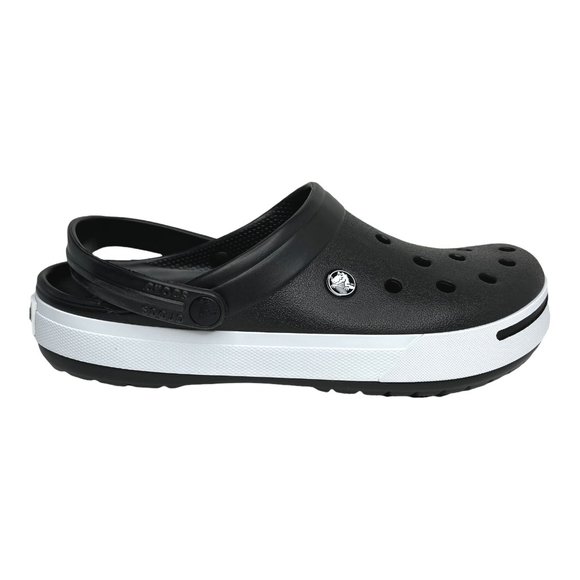CROCS Other - Crocs Crocband Mens Clog Size 8 Black Slip on Water Friendly Comfortable Sandals